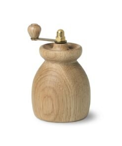 Menageri pepper mill h 9,5 cm, oak matt lacquered