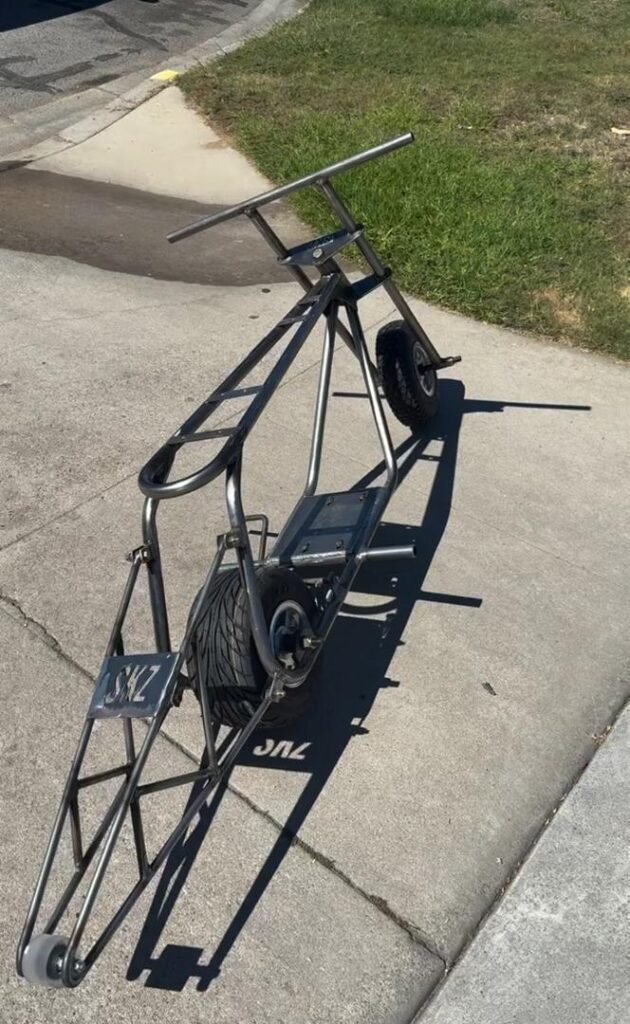 skz frame with wheelie bars and tires